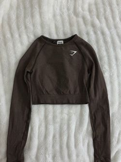 Gymshark Long-Sleeved Cropped Top