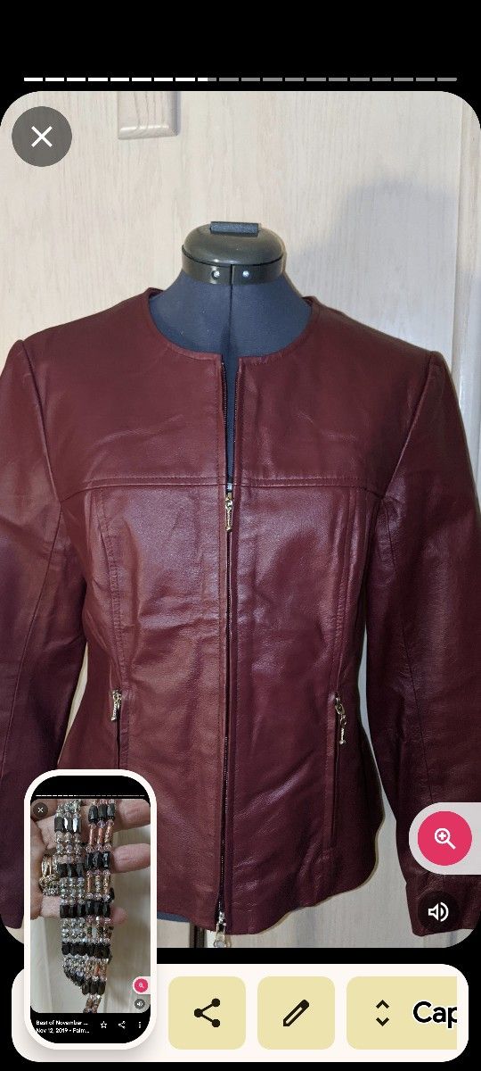 Leather  Jacket 7-9  