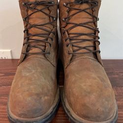 Red Wing Work Boots Mens 14 Steel Toe ASTM F 2413-18 M/I/C EH Brown 4215 Shoes