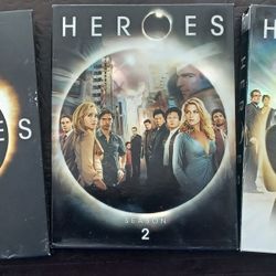 Heroes complete Seasons 1-3 ~ 1 2 3 DVD Set TV Series NBC 