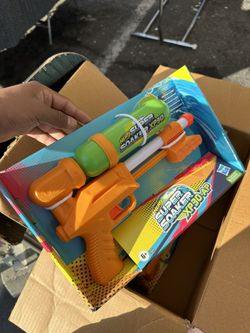 Water Gun 4pack Box