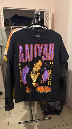 Aaliyah princess of r&b forever t-shirt