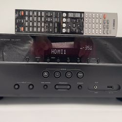 YAMAHA RX-V377 A/V Home Theater Receiver, 4K and 3D video pass-through + Bluetooth Adapter $100 Only!