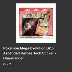 Pokemon Ascended Heroes Tech Sticker Pack X2