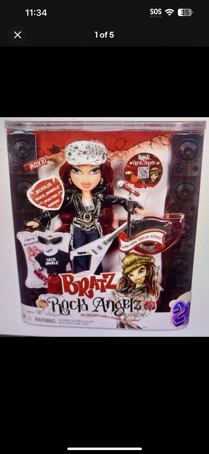 Roxxi Bratz Rock Angelz Doll