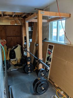 DIY Squat Rack / Weight Rack