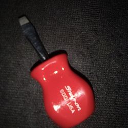 Snap-On Stubby Flat Head Screwdriver