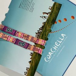 W1 GA Coachella Tickets With Free Shuttle Pass