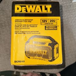 Dewalt Job site Bluetooth Radio