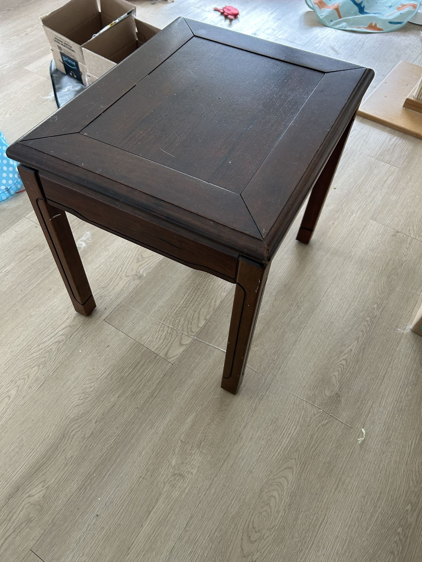 Free 2 Small Wooden Tables