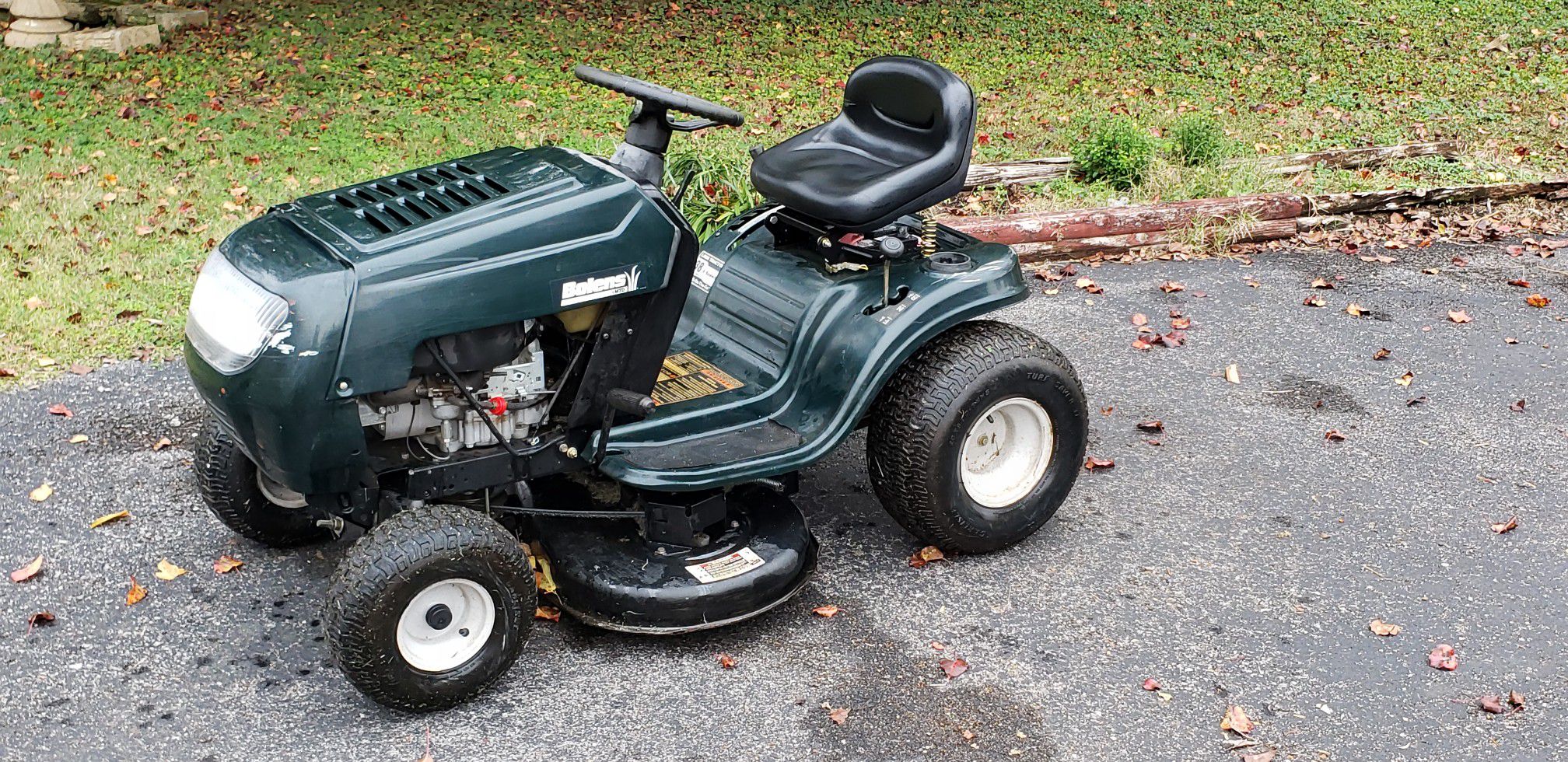 Used Riding Lawn Mower Tractor 13.5 HP 344cc Bolens MTD