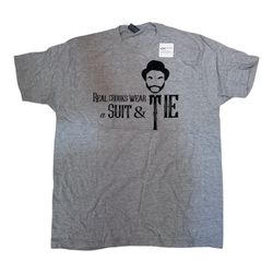 FIREFLY "Real Crooks Wear a Suit & Tie" Cotton Tshirt size XL never worn