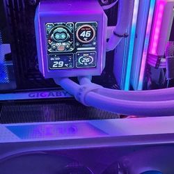 Lianli GA-II LCD cPU AIO Cooler White