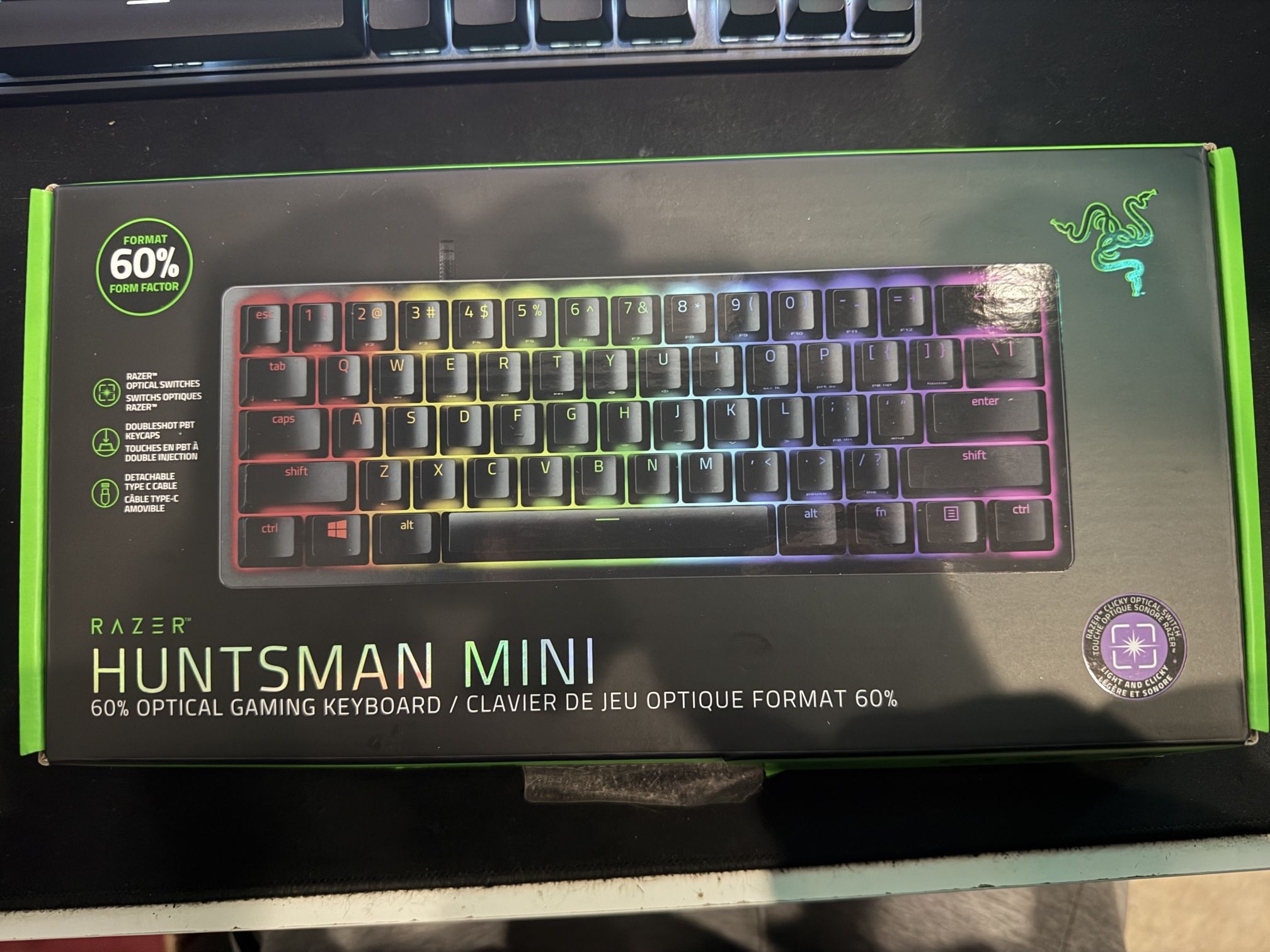 Razer Huntsman Mini 60% Gaming Keyboard