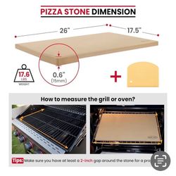 Brand New XXL Pizza Stone 