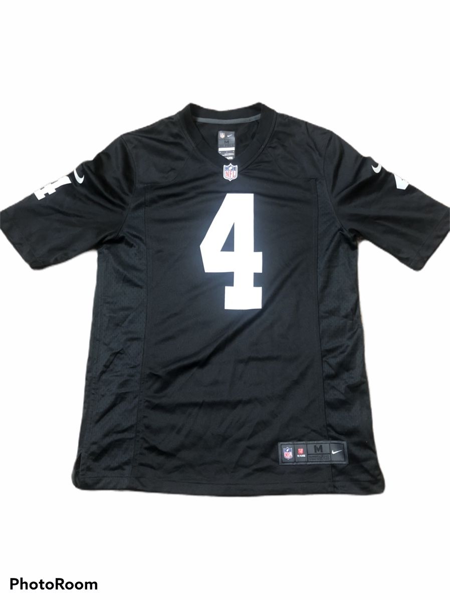 Nike Raiders Carr Size Medium NFL Jersey