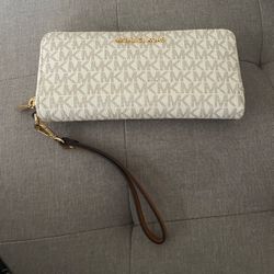 White MK Wallet