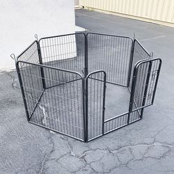 $70 (Brand New) Heavy duty 32” tall x 32” wide x 6-panel pet playpen dog crate kennel exercise cage fence 