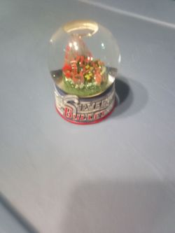 Silver Bullet Snow Globe Souvenir