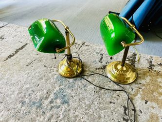 Bankers Lamp $12 Each Set Of 2