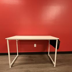 White Table With Side Pocket