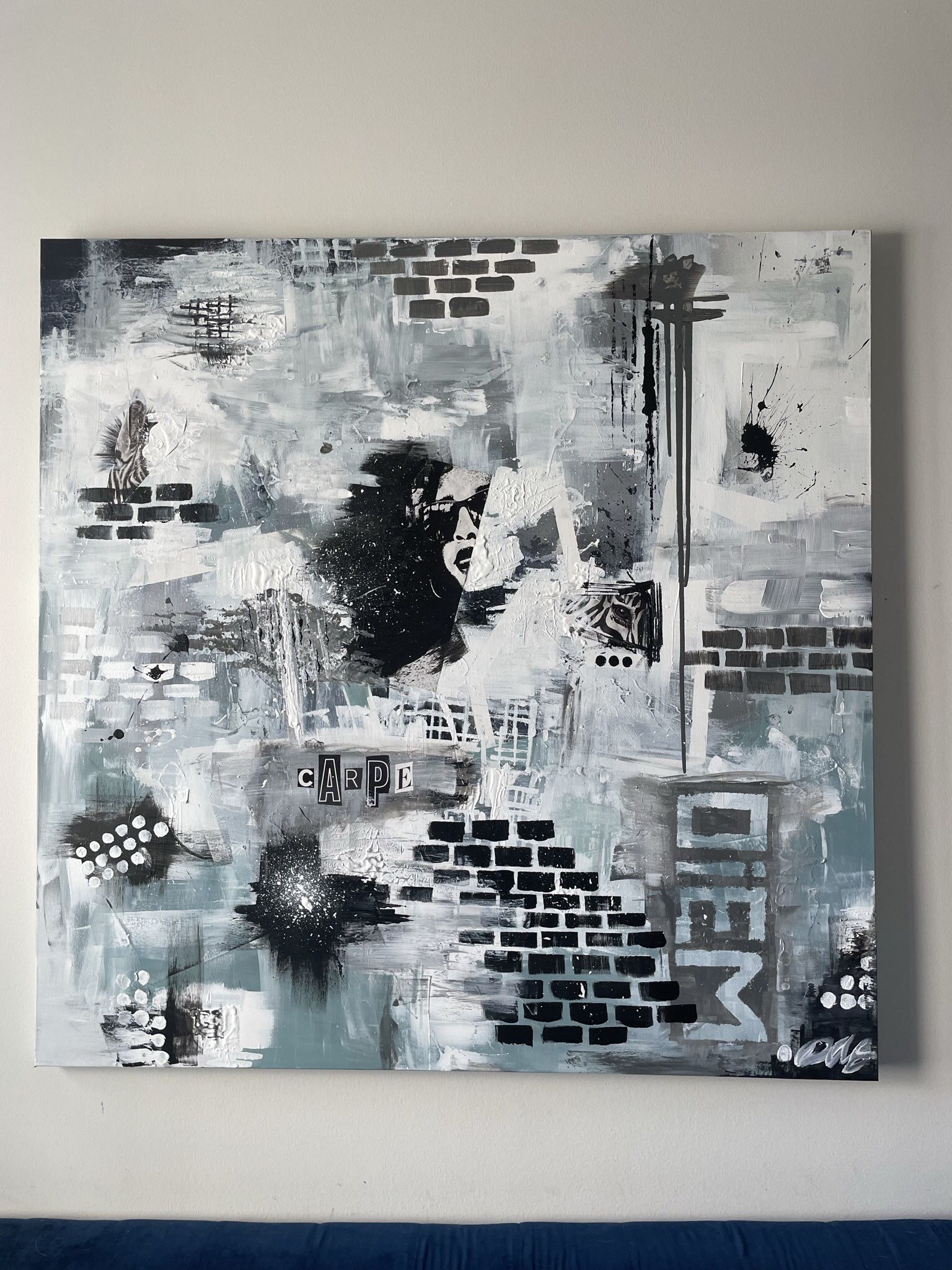 48in X 48in Canvas Contemporary Art