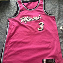 D-Wade Classic Pink Jersey/ Got The Matching Hat Too 