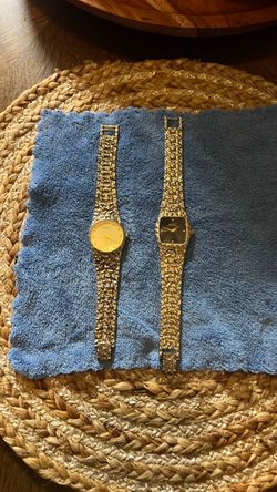 Mens Gold tone Nugget bundle