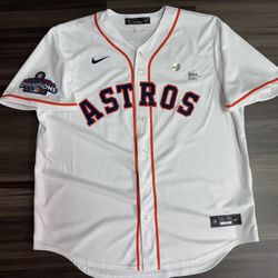 Nike Houston Astros Martín Maldonado 15 2022 MLB World Series Stitched Jersey XL  100% authentic. Brand new with tags. MSRP $150.  This product is a N