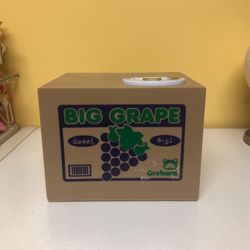 Grape Box Cat Coin Bank