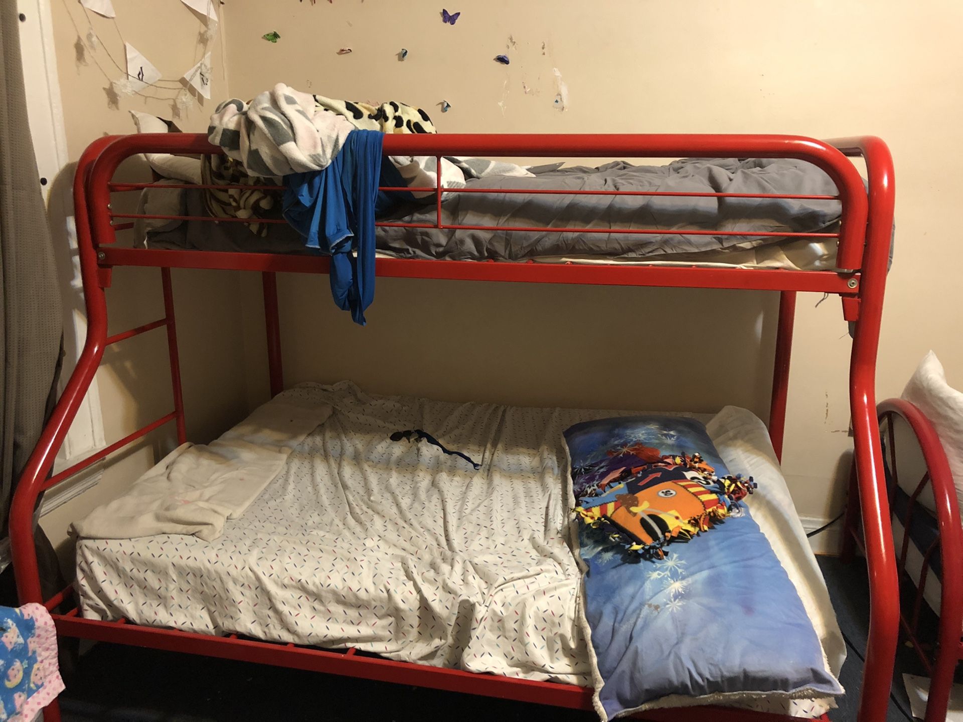 Bunk bed with full mattress only