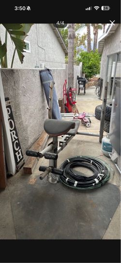 Outside gym equipment