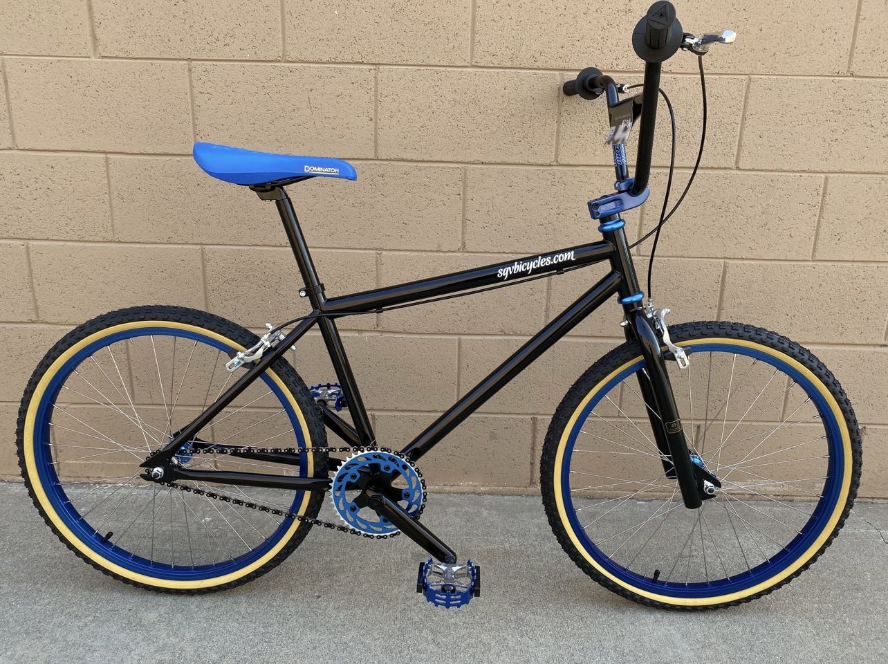 Sgvbicycles Pro OG Fire 26" BMX Cruiser in Black Red $650.00