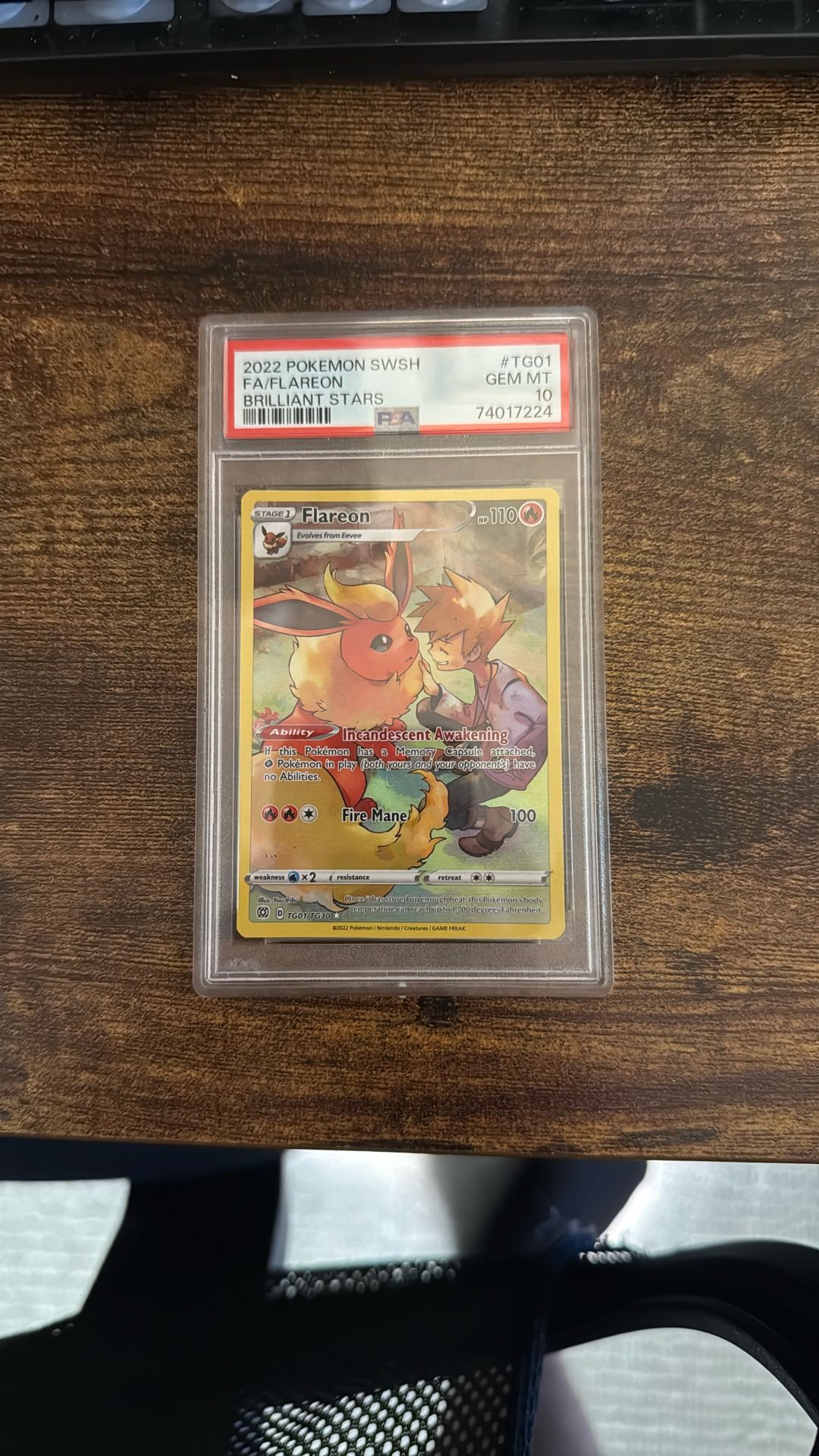Flareon Tg01/tg30 PSA 10
