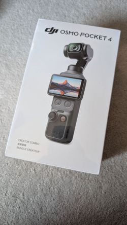 Brand New Sealed DJI pocket 4 Creator Combo