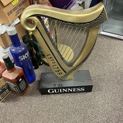 Guinness Hard Gold Black Prop Bar Man Cave 