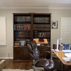 2 Matching Bookshelves