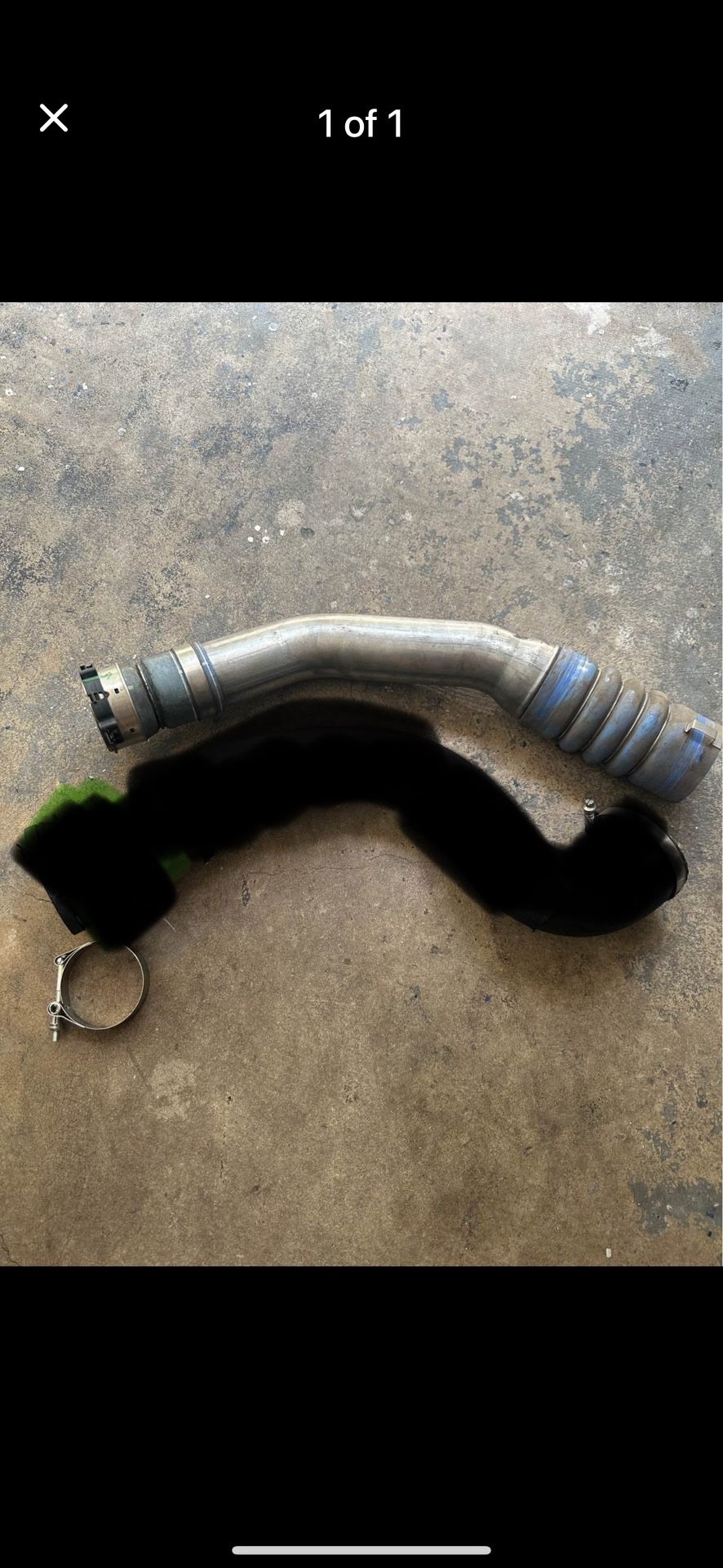 2017-2019 F250 Hot Side Charge Intercooler Pipes