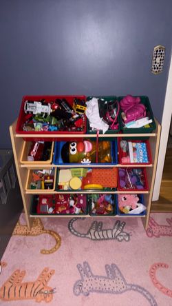 You storage rack and bins