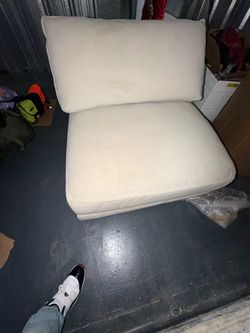 Single Sofa Bone White