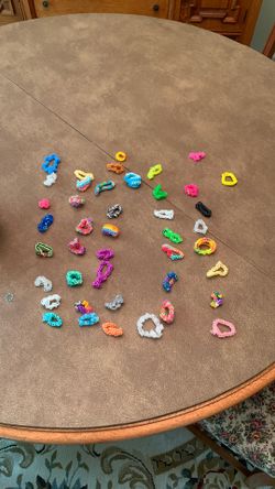 Assorted Rainbow Loom Bracelets
