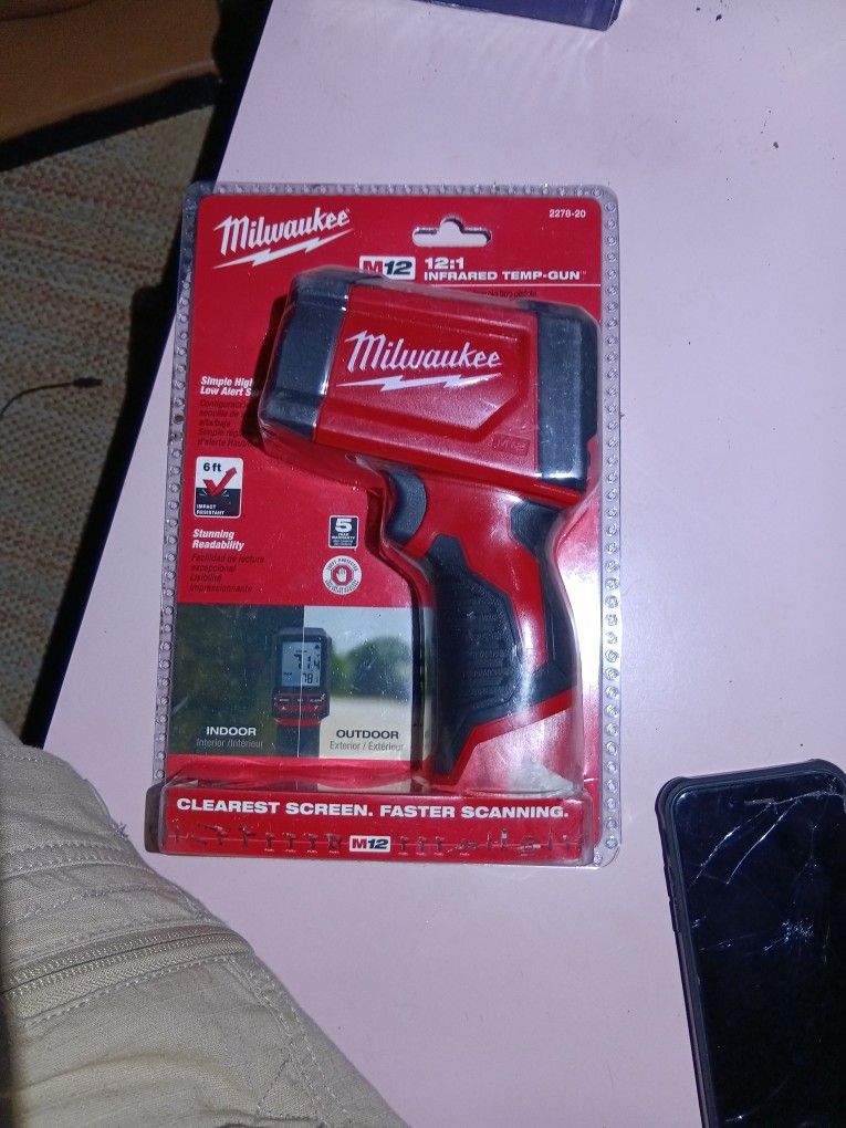 Milwaukee M12 12.1 Infrared Temp-Gun