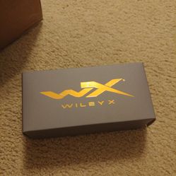 Brand New Wiley Matte Black Frame Blue Mirror Sunglasses