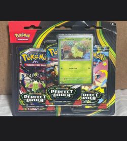 Pokémon TCG Mega Evolution Perfect Order 3-Pack Blister