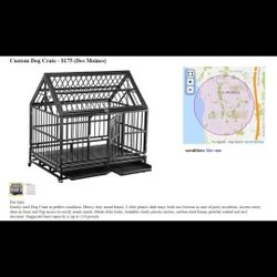 Custom Dog Crate