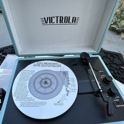 Victrola Record player 