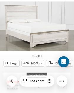 Queen Bed with mattress