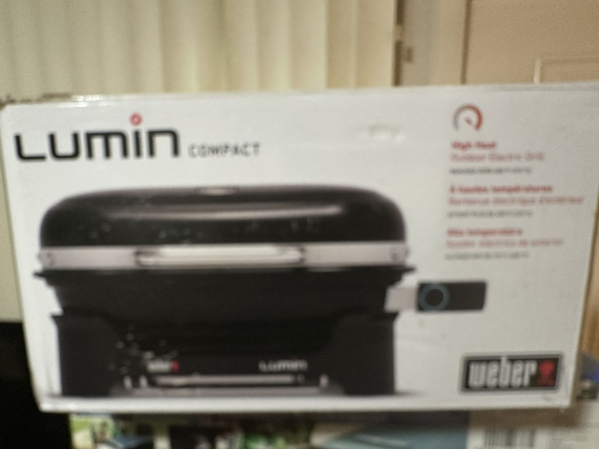 Lumin Compact Portable Electric BBQ Grill - Brand New Never Used Reducing Price For Quick Sale!!