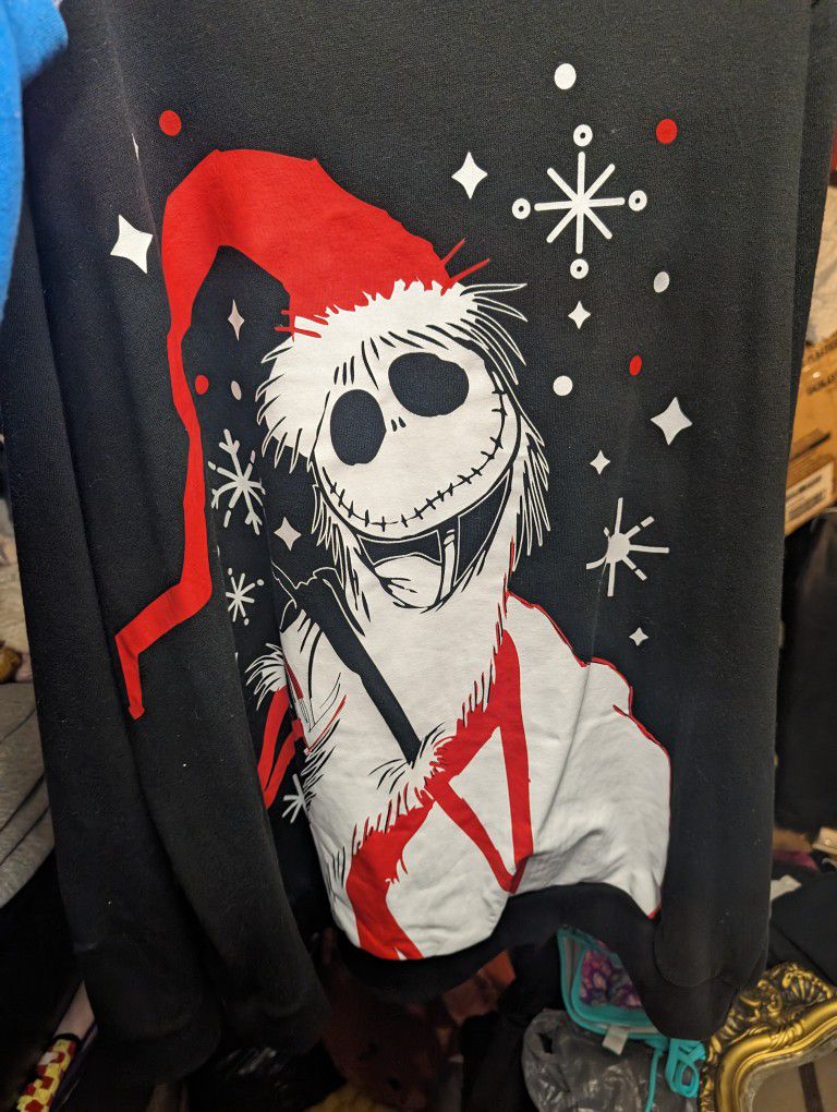 Jack Skellington Nightmare Before Christmas Sweatshirt 