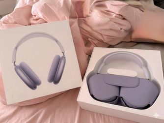Airpods max purple (open box) new
